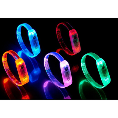 Hercules Pulseras LED (10 unidades)