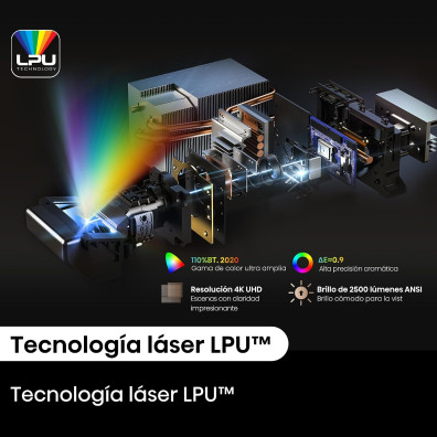 Hisense PT1 Trichroma 4K Proyector Láser Smart TV de Tiro Ultracorto
