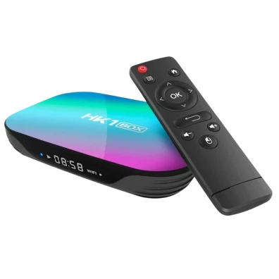 TV Box HK1 Box S905X3 4GB/64GB Android 9.0 Negro - Android TV