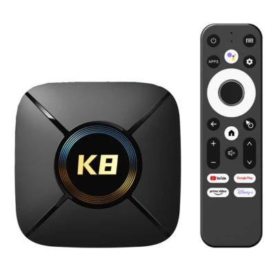 TV Box HK1 RBOX K8 MINI Android 14, 2GB/32GB RAM y almacenamiento interno