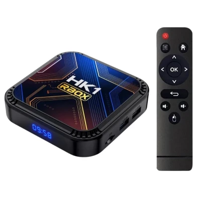 TV Box Android HK1 Rbox K8S RK3528 4GB/32GB Negro - Android TV