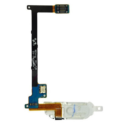 Repuesto Home Button Flex para Samsung Galaxy Note 4 Blanco