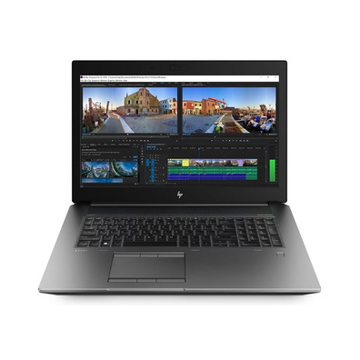 HP Zbook 17 G5 17,3 I7 (8ª GEN.)32GB-500GB NVIDIA Quadro P3200 + Teclado Reacondicionado