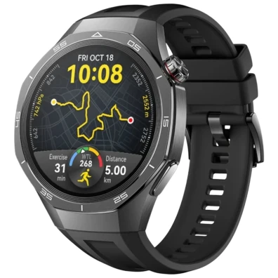 Huawei Watch GT5 Pro 46mm GPS Correa Fluoroelastómero Negro - Reloj Inteligente