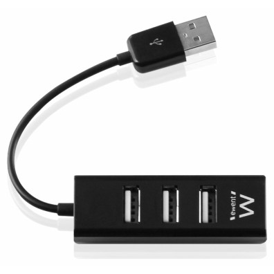 HUB EWENT EW1123 4 puertos (USB 2.0)