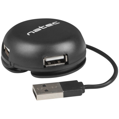 HUB NATEC Bumblebee 4 puertos USB 2.0