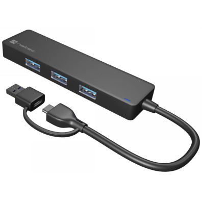 HUB Natec Mayfly 4 puertos (USB 3.0)