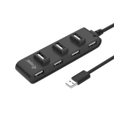 HUB USB 2.0 EQUIP LIFE A 7 puertos USB-A 2.0