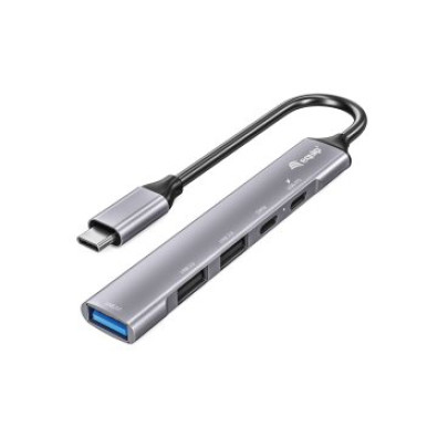 HUB USB-C EQUIP LIFE | 2 Puertos USB 2.0, 1 Puerto USB 3.0, 1 USB-C + 1 USB C Carga HA
