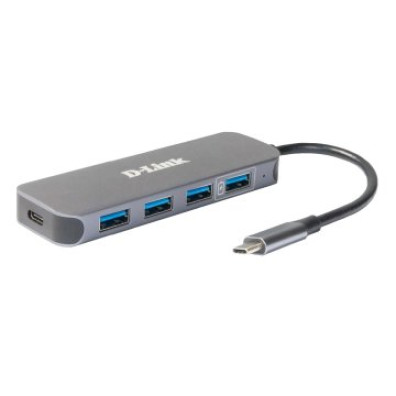 HUB USB-C D-LINK DUB-2340 3xUSB3.0 1xUSB-C PD 60W