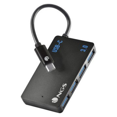 HUB USB-C NGS WONDERIHUB4 - 4xUSB-A 3.0