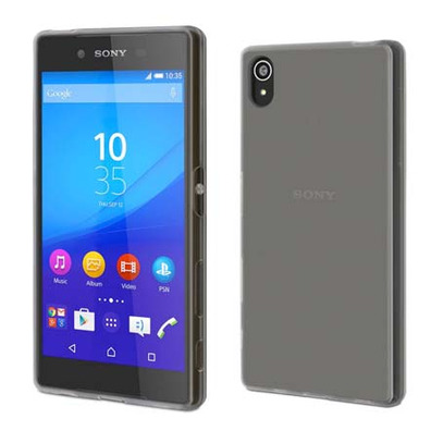 Funda Minigel Transparente Humo Sony Xperia Z5 Premium