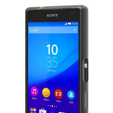 Funda Minigel Transparente Humo Sony Xperia Z5 Compact