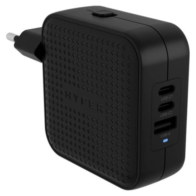 Hyper Hj1003bkwwgl Cargador De Dispositivo Móvil Portátil, Smartphone, Tableta Negro Corriente Alter