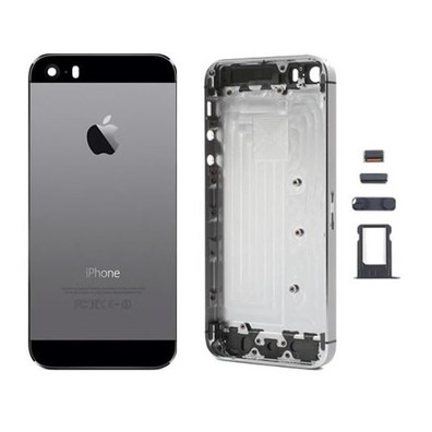 Repuesto carcasa trasera iPhone 5 SE Gris Espacial
