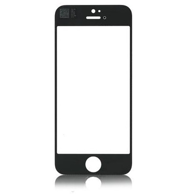Cristal delantero iPhone 5/5S/5C/SE Negro