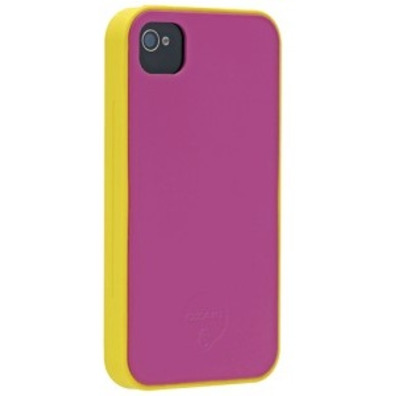 Funda Ozaki iCoat Amarilla/Rosa iPhone 4/4S