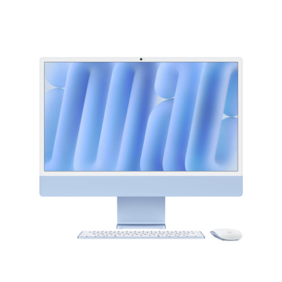 iMAC APPLE 24'' Azul - Retina 4.5K 10CORE+GPU 10CORE 24GB 512GB