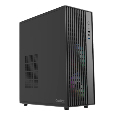 CAJA COOLBOX A850 NEGRO ATX GPU MAX. 330mm 1x3.5 2x2.5