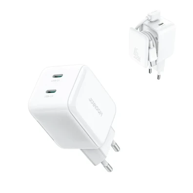 Cargador Joyroom 20W con Doble Puerto Tipo C - Eficiencia y Conveniencia