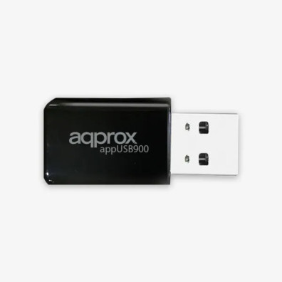 Tarjeta USB WiFi 6 y Bluetooth Approx APPUSB900 BT 5.4 - Wifi 6 hasta 900Mbps