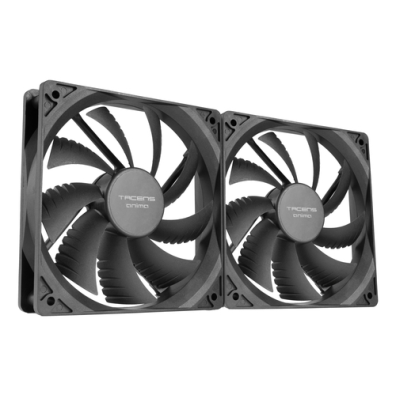 VENTILADOR INTERNO TACENS ANIMA AF12X2W BLANCO PACK 2 BAJO RUIDO