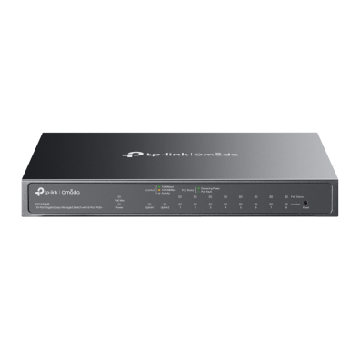 Switch Semigestionable TP-LINK ES210GMP 10P 1Gb 8xPOE+ 30W MAX 123W 1x SFP VLAN/IGMP