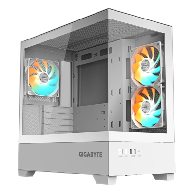 GIGABYTE AORUS CAJA PANORAMIC ICE SEMITORRE C201