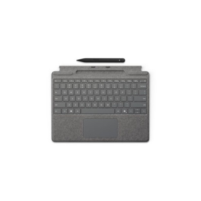 MICROSOFT SURFACE PRO 8/9/10/11 - Type Cover Signature Plata + Slim Pen 2