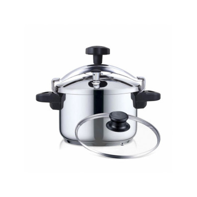 Olla Inox Plus Haeger 4L con Válvula Rotativa