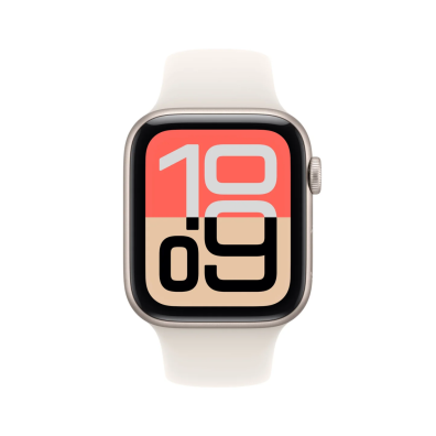 APPLE WATCH SE 3 40mm GPS Caja Aluminio Correa Deportiva Blanca S/M