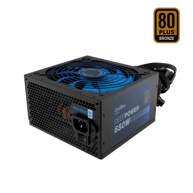 FUENTE DE ALIMENTACION COOLBOX 650W DEEP POWER CON CERTIFICACION 80PLUS BRONZE
