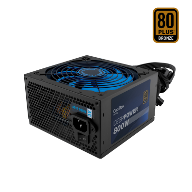 FUENTE DE ALIMENTACIÓN COOLBOX DG-PWS800-85B 80W FULL RANGE, CERTIFICACION 80 PLUS BRONZE