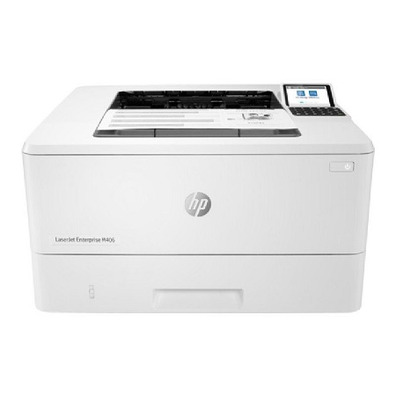 Impresora Láser Monocromo HP Láserjet Enterprise M406DN Dúplex Blanca