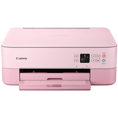 Impresora Multifunción Fotográfica Canon Pixma TS5352A Wifi/Duplex Rosa