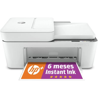 Impresora Multifunción HP Deskjet 4120e Wifi/Fax Blanca