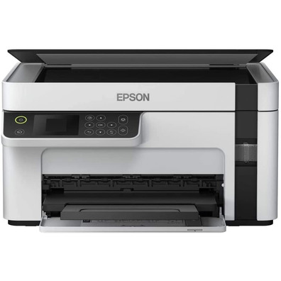 Impresora Recargable Monocromo Multifunción Epson Ecotank ET-M2120 WiFi Blanca