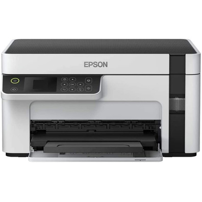 Impresora Recargable Monocromo Multifunción Epson Ecotank ET-M2120 WiFi Blanca