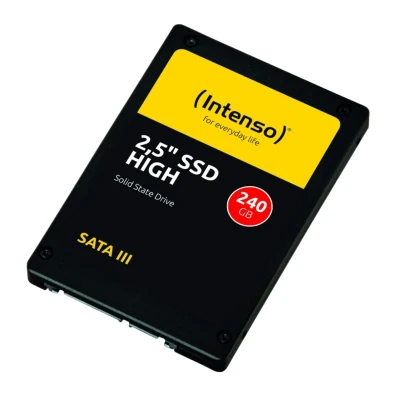 Intenso SSD 240GB HIGH 2.5" SATA3 Interno TLC Lectura 520MB/s Escritura 480MB/s