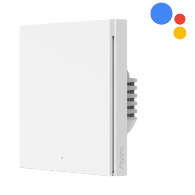 Interruptor Xiaomi Aqara Smart Wall Switch H1 Single ZigBee 3.0 Blanco