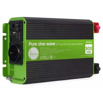 Inversor de Corriente EG PWC PS500-01 para coches EnerGenie