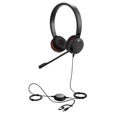 Jabra Evolve 20 SE MS Stereo Auriculares USB-C/A