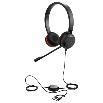 Jabra Evolve 30 II UC Stereo - Auriculares USB-A