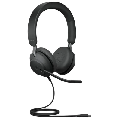 Jabra Evolve2 40 SE MS Stereo USB-C Negro