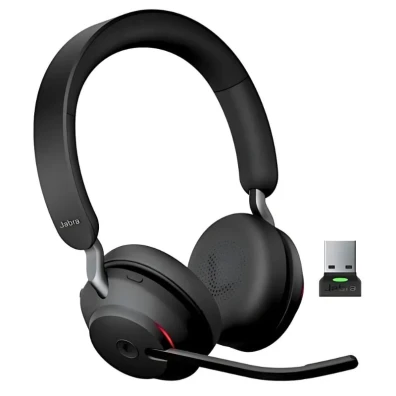 Jabra Evolve2 65 Auriculares MS Stereo Negro (USB-A)