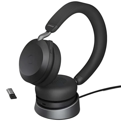 Jabra Evolve2 75 Auriculares Inalámbricos Bluetooth Negro