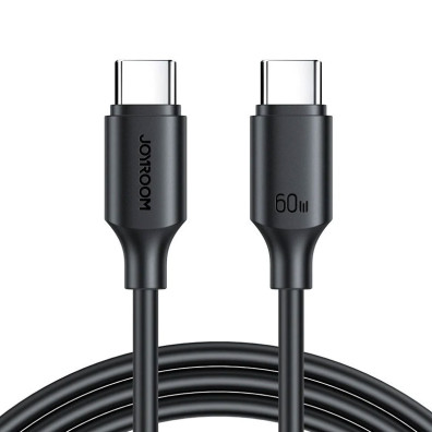 Joyroom Cable USB‑C a USB‑C 60 W Carga Rápida 1 m, Negro