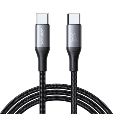 Joyroom Cable USB‑C a USB‑C Flash Series 60 W 2 m en color Negro