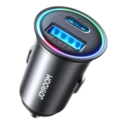 Cargador de coche Joyroom JR-CCN04 60W USB-A y USB Tipo C
