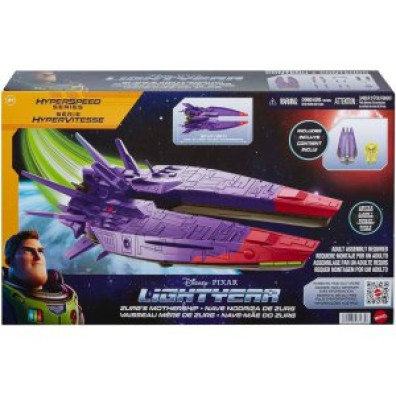 Juguete Pixar Lightyear Nave Espacial Zurg Serie Hipervelocidad con Sonidos